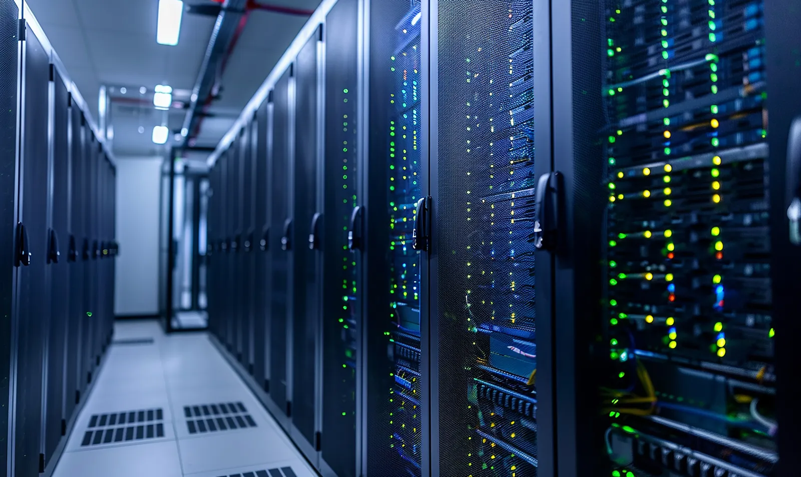 Serverraum mit Oracle-Infrastruktur