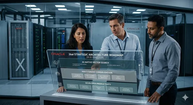 Visualisierung einer Oracle Datenstrategie